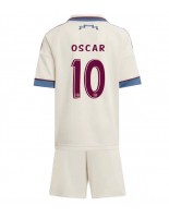 Ajax Oscar Gloukh #10 Alternativní dres pro děti 2025-26 Krátký Rukáv (+ trenýrky)